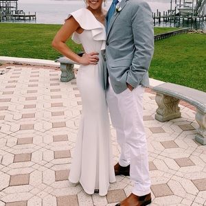 WHITE PROM/WEDDING DRESS